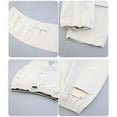 thumbnail image 3 of KAUOD Girls Wide Leg Cargo Pants Elastic High Waist Streetwear Parachute Pants Spring Trendy Lightweight Sweatpants, 3 of 7