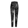 thumbnail image 3 of VBTAPA Halloween Leggings for Women Spider Web Printed High Waist Ankle Length Yoga Pants Novelty Holiday Tights Buttery Soft Casual Milk Silk Legging Lighten Deals of The Day Black XXL, 3 of 7