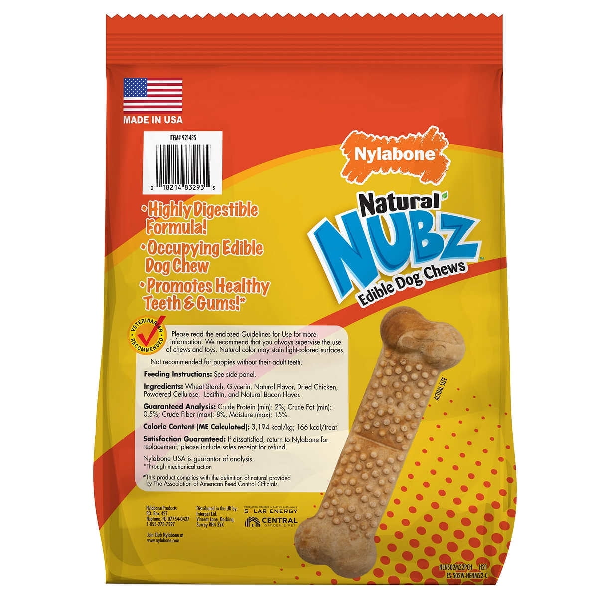 Emerald Pet 3 Pack of Little Chewzzies, 5 Ounces Each, Chicken Flavor Low Calorie Wheat-Free Dog Treats Made in The USA