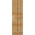 thumbnail image 5 of 21 1/2"W X 70"H Timbercraft Four 5 3/8" Boards Joined Board-N-Batten Shutters, Rough Sawn Western Red Cedar (Per Pair), 5 of 13