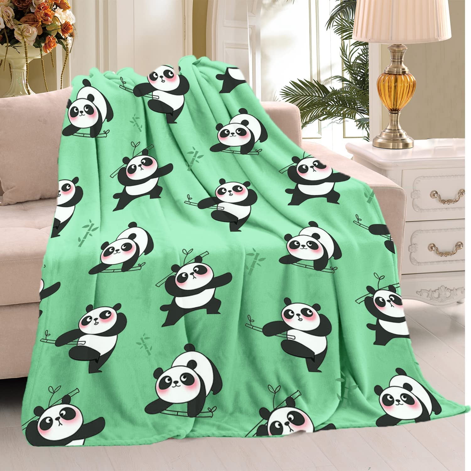 Panda Blanket Cute Kung Fu Panda Throw Blanket Panda Stuff Gifts for