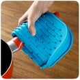 thumbnail image 3 of Masteelf Blue Silicone Baking Mat for Kitchen Use Heat Resistant Flexible with Anti Slip Bumps 11.8 x 9.8 inches, 3 of 7