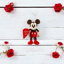 Disney Valentine's Day 2022 Mickey Mouse Plush Magnetic Heart 15” Love Gift New