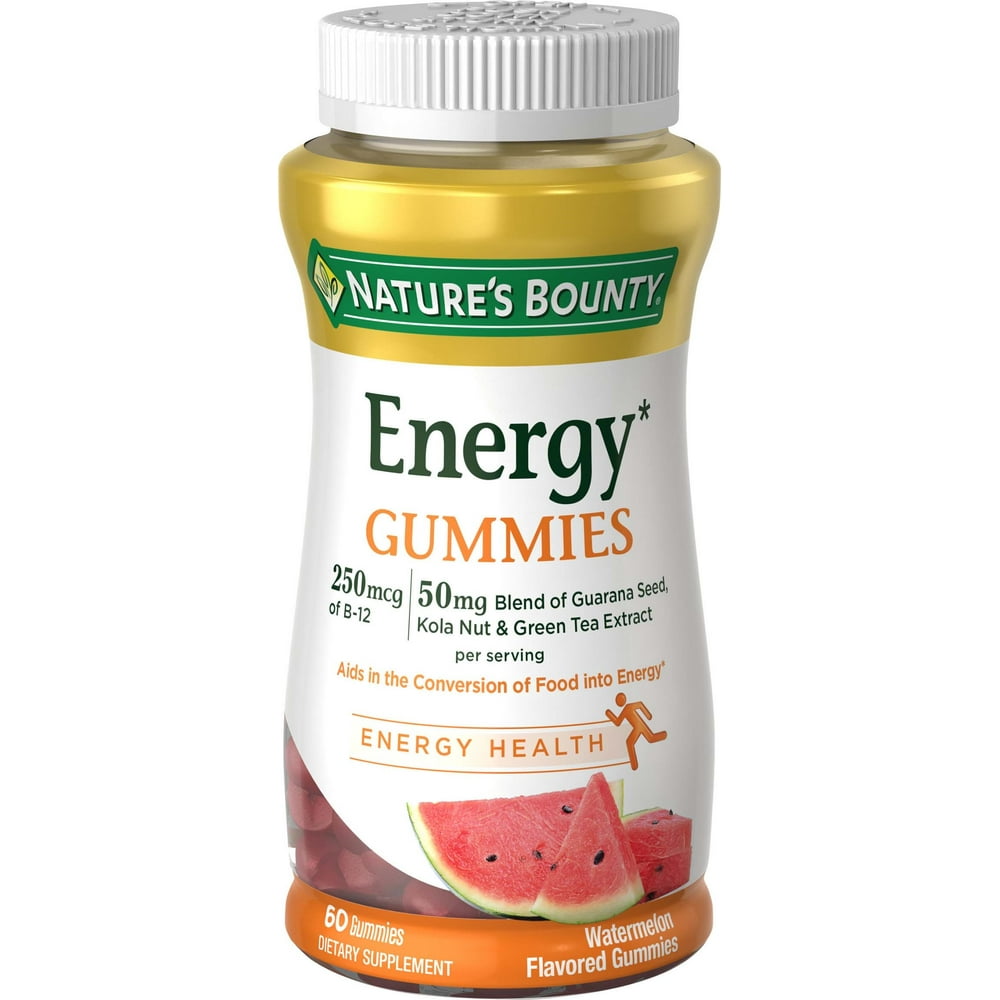 Nature's Bounty Energy Complex Gummies, 60 Ct