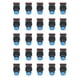 thumbnail image 1 of Interruptor de pulsación momentáneo, interruptor de botón de 25 piezas, interruptor momentáneo, interruptor de bloqueo automático, artesanía superior Jadeshay A, 1 of 8