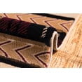 thumbnail image 2 of Designer Home Woodlands Area Rug 2055 40726 Rose Hill Beige Plaid Rows 7' 10" x 10' 6" Rectangle, 2 of 2