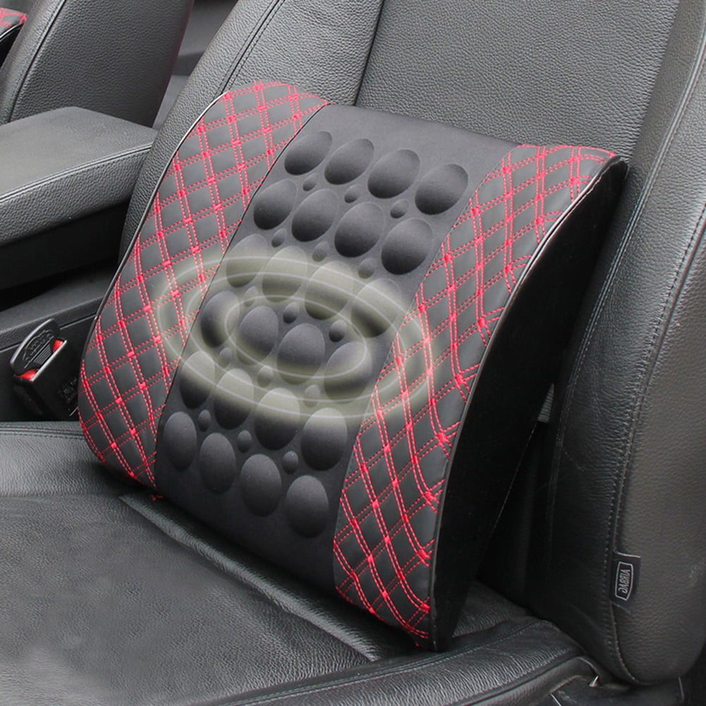 Поясничная подушка для автомобиля. Массажная подушка в машине. Подушка под поясницу в авто. Массажная подушка на кресло.