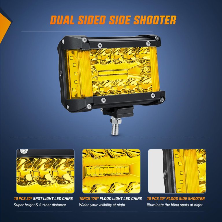 Flush Mount LED Light Pods | Off-Road Bumper Lights | Extreme LED Light