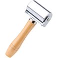 thumbnail image 1 of Seam roller for leather, quilting, panel tools, leather press edge roller, leather edge folder and smoother, leather glue, laminating roller, iron roller for handmade hobby beginners (medium), 1 of 5