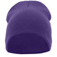 thumbnail image 1 of Pacific Headwear 601K.050.OS Basic Knit Beanie, Purple - One Size, 1 of 1