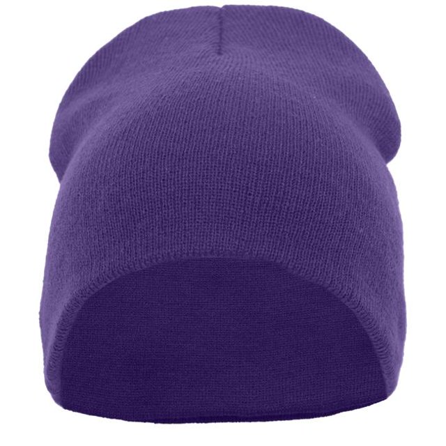 Pacific Headwear 601K.050.OS Basic Knit Beanie, Purple - One Size