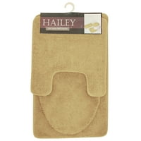 Yellow Bath Rugs Mats Product Image Hailey 3 Piece Bathroom Rug Set Bath Mat Contour Toilet Seat Lid