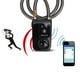 thumbnail image 3 of Candado De Motocicleta BT Sin Llave, Candado Antirrobo Para Motocicleta, Candado De Cable De Alarma A Prueba De Agua IP44 Con Aplicación De Alarma, Alarma De Vibración De, 3 of 7