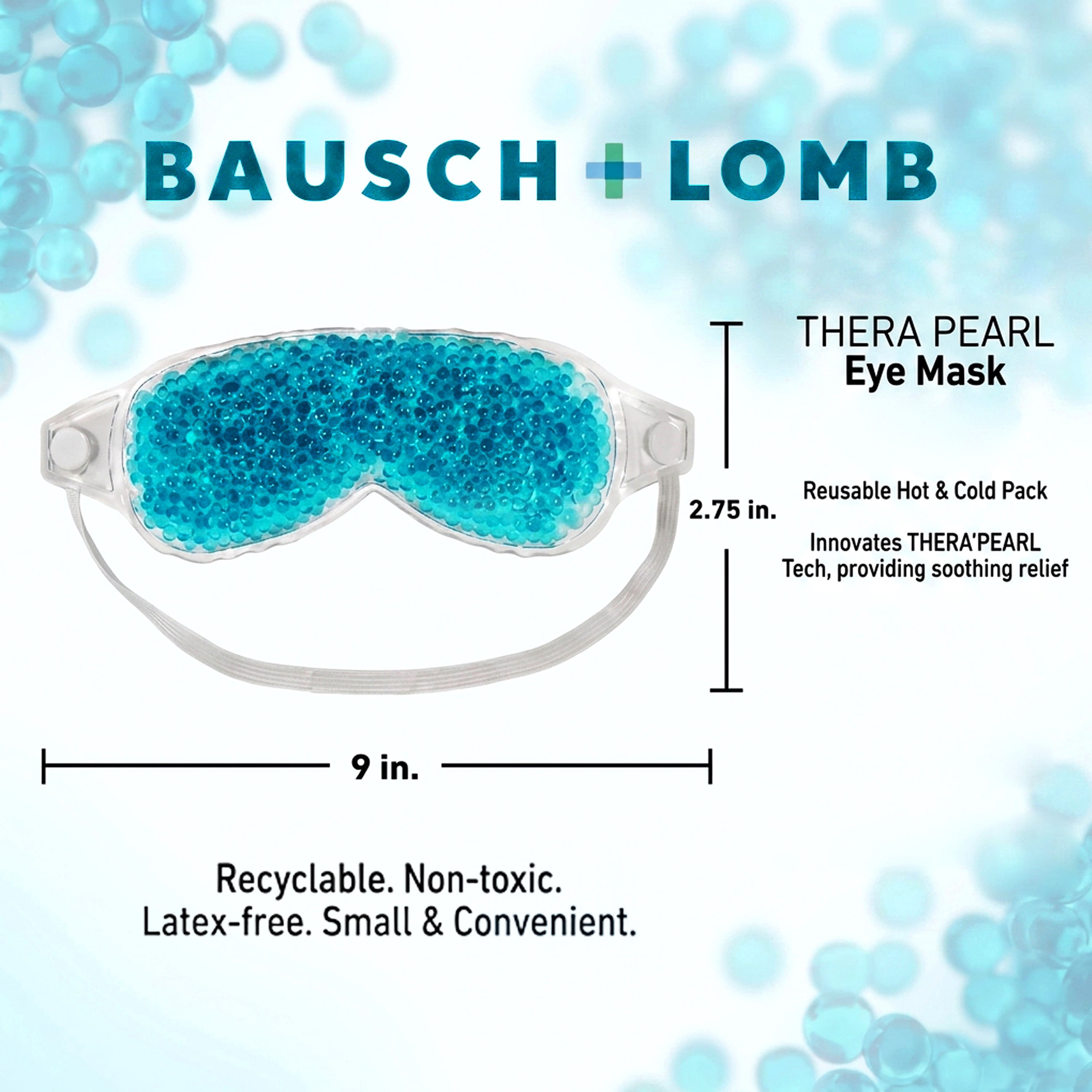 TheraPearl Bausch & Lomb  Eye Mask, 1 ea