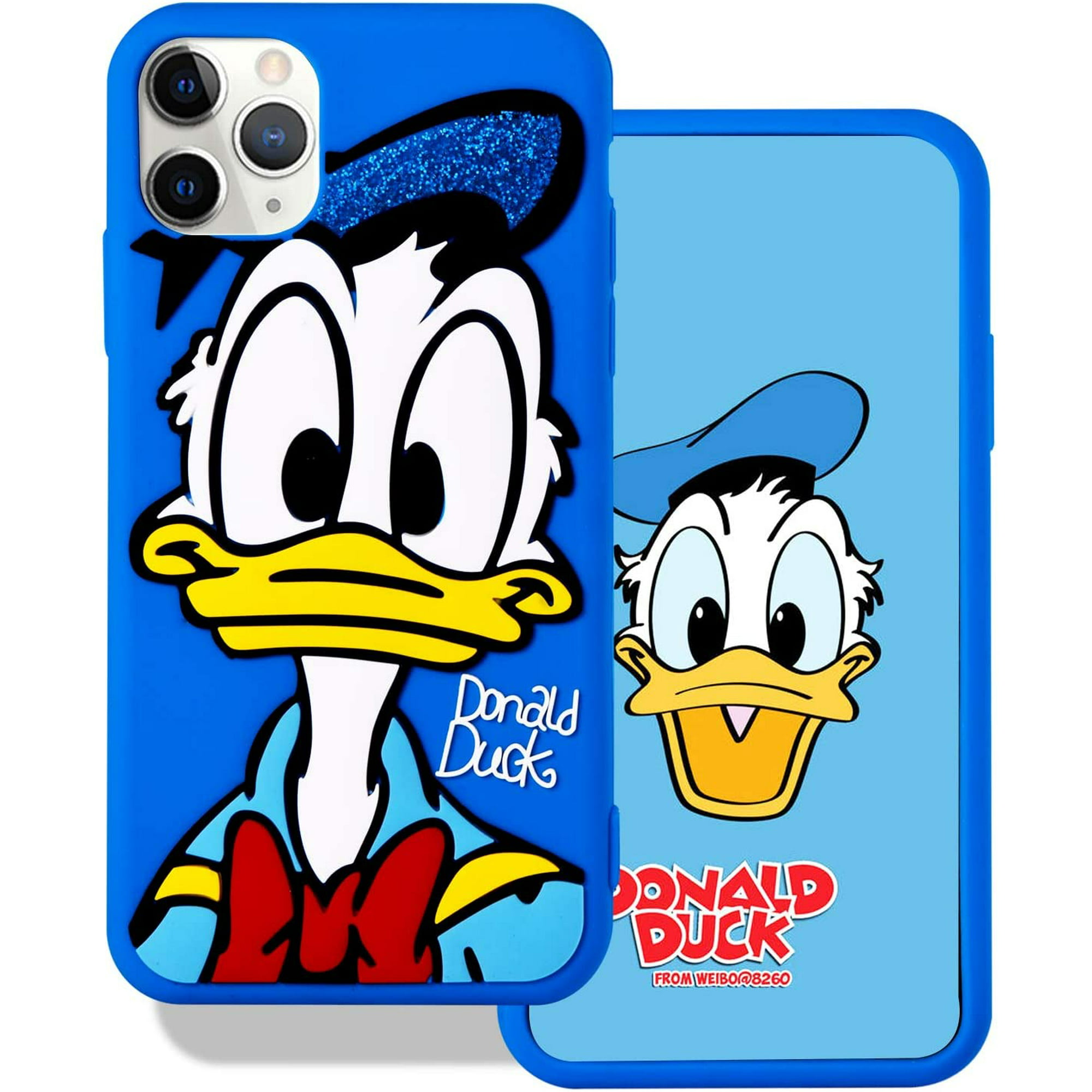 3D Cartoon Cute Animal Soft Silicone Sleeve xsmax Donald Duck | Walmart  Canada
