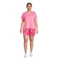 thumbnail image 5 of Avia Women’s and Women's Plus Perforated Performance T-Shirt with Short Sleeves, Sizes XS-4X, 5 of 6