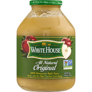White House All-Natural Original Applesauce, 50 oz Jar