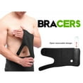 thumbnail image 4 of Youkk 1 pcs Adjustable Hand Guard Protector Wrist Support Palm Brace Carpal Tunnel Wrap Left/ Right Hand Sports Protector Black Left hand, 4 of 6
