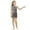 Black, variant on QHFBli Girls One Shoulder Bodycon Pencil Dress High Waist Silver Glitter Specks Party Club Evening Dresses Gold 9-10Years