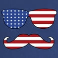 thumbnail image 2 of CafePress - Patriotic Funny Face Maternity T Shirt - Maternity Dark T-Shirt, 2 of 3