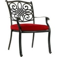 thumbnail image 6 of Hanover Traditions 7-Piece Dining Set in Red with Six Dining Chairs and a 60 In. Cast-top Table, 6 of 16