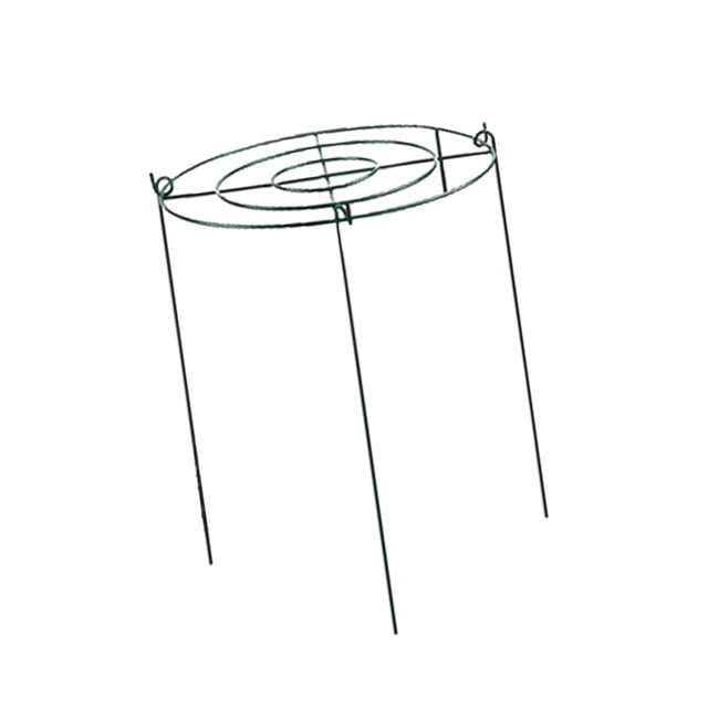 Jaula de soporte de peonía, enrejado de escalada, abrazadera de marco de metal, estaca para hortensias plantas al aire libre Peonies de rosa de 35 cmx60 cm