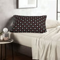thumbnail image 6 of Sikiie Red and white polka dots Print Plush Pillow Cover, Wrinkle-proof and Stain-resistant Pillow Protector without Pillow Core, Home Decoration-16"x24", 6 of 6
