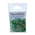 thumbnail image 2 of Buttons Galore Embellishments Iridescent Acrylic Gems, Shaped Sequins, Flat Back Pearls Sparkletz for Crafts Sewing Paper Crafts - Aquamarine- 3 Pack 30 Grams, 2 of 2