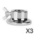 thumbnail image 1 of DYNWAVECA Barre de Verrouillage Haltère 3x1 Pouces Écrou Hexagonal Pinces Fixes Collier B, 1 of 10