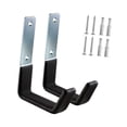 thumbnail image 4 of GUOOL 2 Pieces Garage Storage Hooks Iron Wall Mount Hooks for Equipment Bike Ropes, 4 of 9