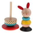 thumbnail image 3 of Juguete de Bloque de Apilamiento Multicolor de Imaginación Cognición ños Niñas Baoblaze Juguete de muñeca de conejo apilable, 3 of 8