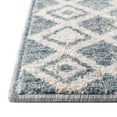 thumbnail image 6 of Unique Loom Eco Trellis Collection Area Rug - Native (7' 10" x 10' Rectangle Harbor Blue/Ivory), 6 of 7