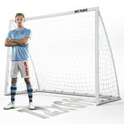 Backyard Soccer Goal Soccer Net, 12x6ft Fast Set-Up, Weatherproof