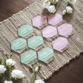 thumbnail image 1 of 50 Uds. Tarjeta de Lugar de Mesa de AcríLico Transparente con Base Tarjetas de Asiento de Boda Nombres de, 1 of 8