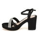thumbnail image 3 of Sandalia Vestir Dama Moda Tacón Joza 02930-03507 negro 23.5, 3 of 6