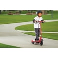 thumbnail image 6 of Razor E100 Electric Scooter - Red, for Kids Ages 8+ and up to 120 lbs, 8" Pneumatic Front Tire, 100W Chain Motor, Up to 10 mph & Up to 40 mins of Ride Time, 24V Sealed Lead-Acid Battery, 6 of 9