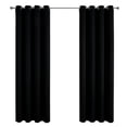 thumbnail image 2 of Blackout Grommet Curtain, Home Decoration, Super Soft Insulation, Suitable For Bedroom-QIUPING, 2 of 4