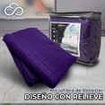 thumbnail image 4 of Sabanas Queen Size Microfibra Amplias Con Relieve Diseño Elegante Nubisuave  Liso Textura Suave, 4 of 6