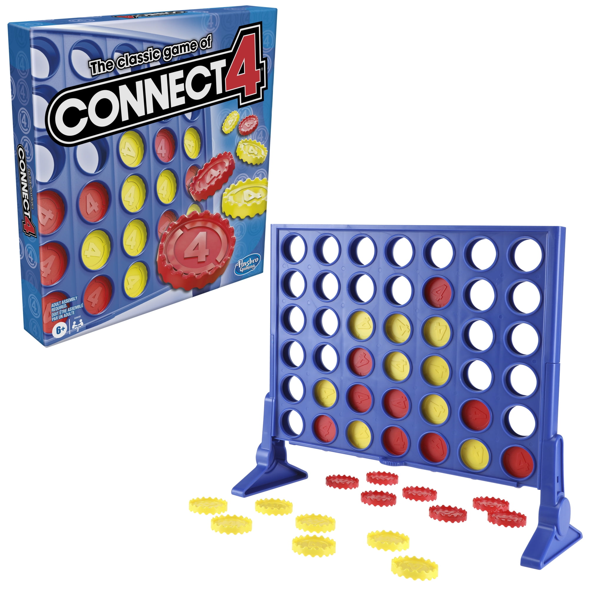 Connect 4 Classic Grid Board Game