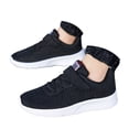 thumbnail image 4 of Akiihool Sports Shoes for Girls Toddler Kids Sneakers Fashion Shoes (Black,3), 4 of 8