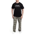 thumbnail image 5 of CafePress - I Fart What's Your Super Power? Men's Dark Pajam - Men's Dark Loose Fit Cotton Pajama Set, 5 of 7