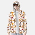 thumbnail image 2 of Balery Fall Gnomes Harvest Sudadera ligera de manga larga con capucha y protección solar UPF 50+ para hombre y mujer, ideal para pesca y running-Small, 2 of 7