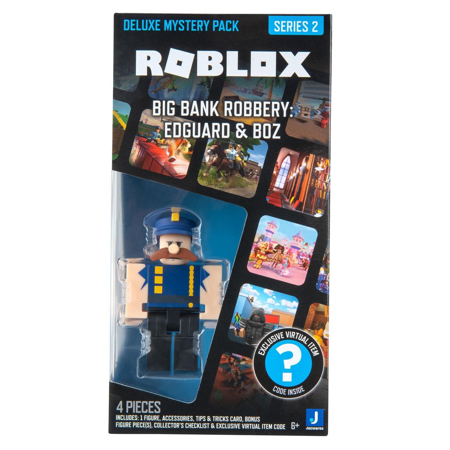 RoBlox Mystery Pack - Vol dans une grande banque : Edguard et Boz