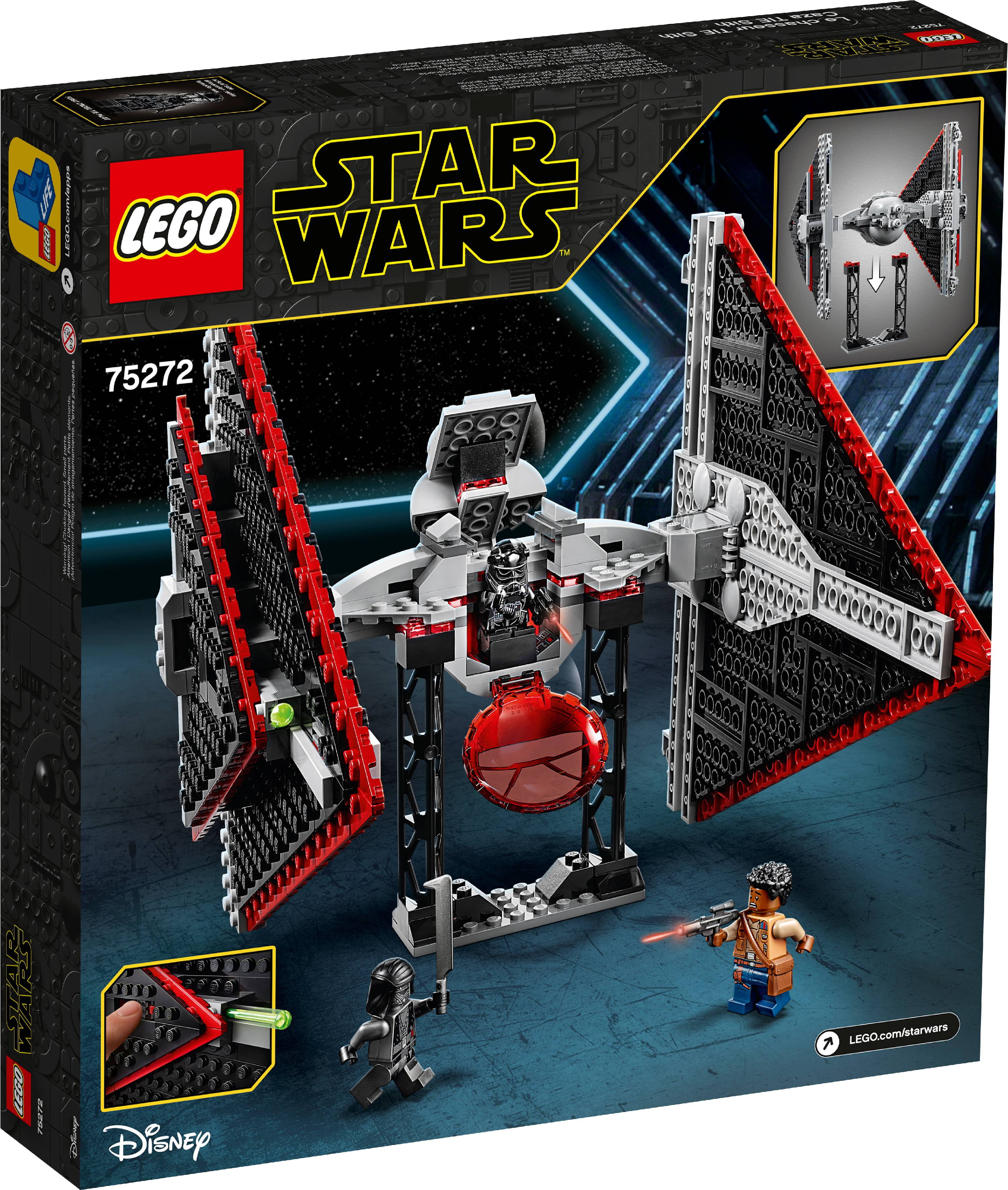 LEGO Star Wars Sith TIE Fighter 75272 Building Kit (470 Pieces