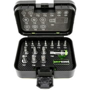 GRIPEDGE Tools | 14PC RPT Star Driver Set | Sizes T6 - T60 | 1/4'' - 3/8'' - 1/2'' Drive | Made With S2 Steel | Includes Premium Plastic Case With A Foam Insert |