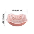 thumbnail image 1 of Cleaning Brushes Household Double-layer Basket Fruit And Vegetable Kitchen Washbasin Fruit Storage With Cover Multi-functional Plastic Basin, 1 of 3
