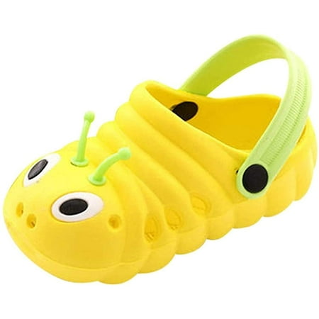 

Baby Sandals Boys Girls Sandals Clogs Cute Caterpillar Slip On Lightweight Kid s Beach Slipper