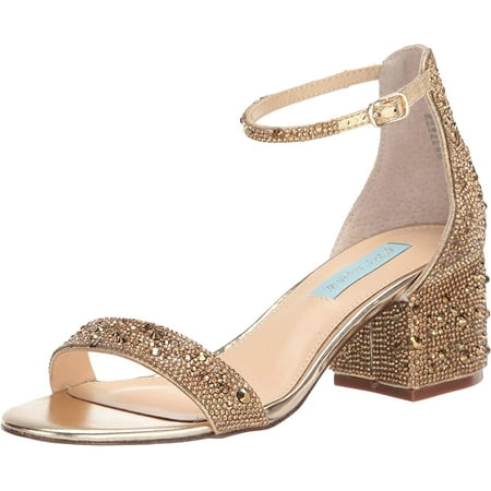 

ZHONGYI Women s Flash drill Heeled Sandal