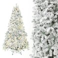 thumbnail image 1 of CNKOO Christmas Tree Tinsel Halloween Tree Decor with Lights Christmas Tree Battery Operated Pop Up Artificial Tree Indoor Outdoor Decorations, 1 of 7
