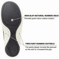 thumbnail image 5 of Men Slippers with Arch Support Canvas House Slipper Slip On Clog Outdoor Shoes, 5 of 13